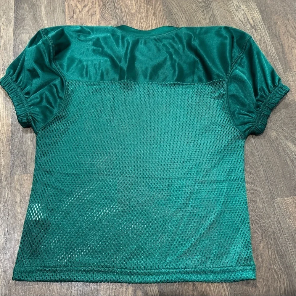 Champro Green Mesh Athletic Practice Football Jersey Size Child Youth XL